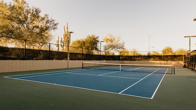 Image of a tennis court